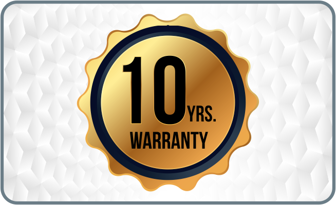 Upto 10 Years Limited Warranty