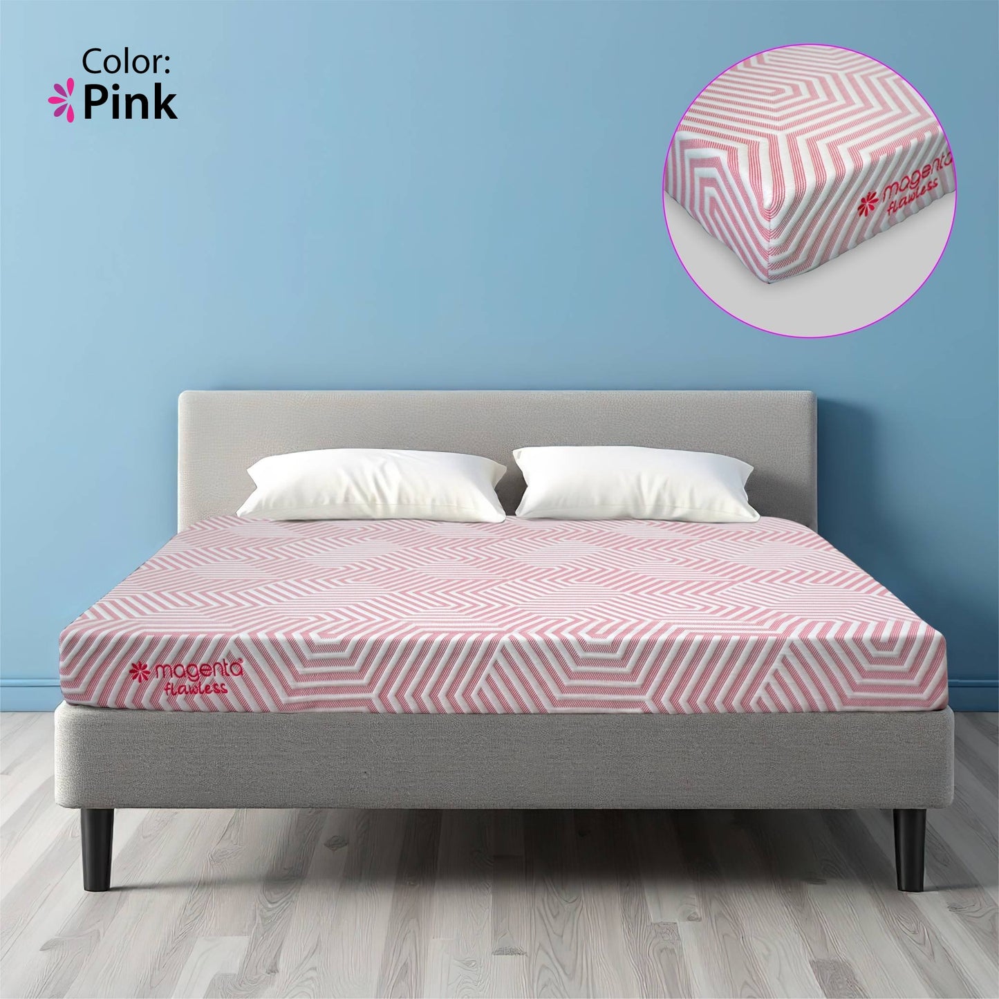 Magenta Flawless 5”-  4" HR + 1" HR Soft
