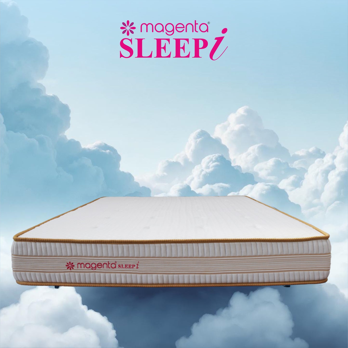 Magenta Sleep i 8” - Pocket Spring + Latex Foam  Hybrid Quilt