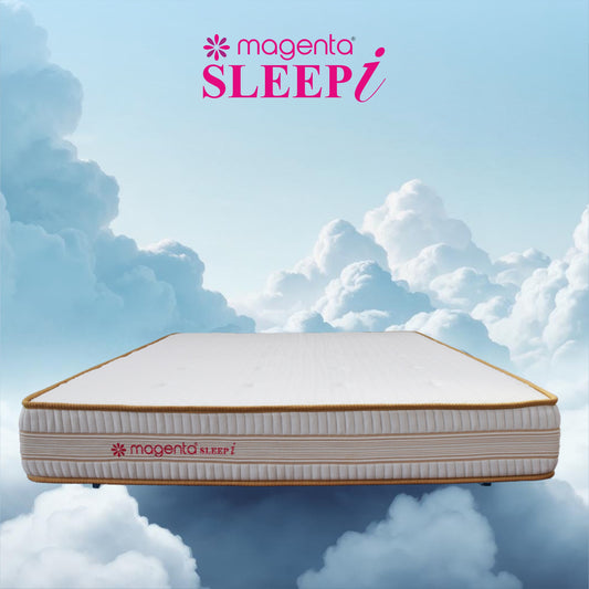 Magenta Sleep i 8” - Pocket Spring + Latex Foam  Hybrid Quilt